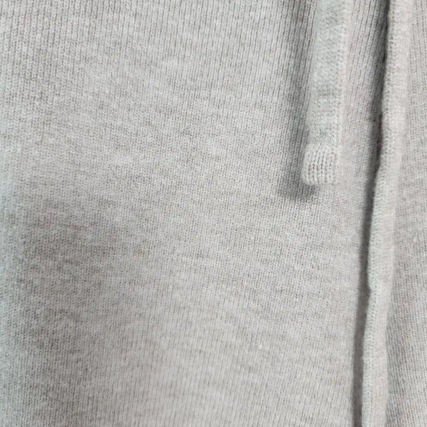 [BUNJANG] Beige Knit Wide Pants / 베이지 니트 와이드 팬츠(새옷)