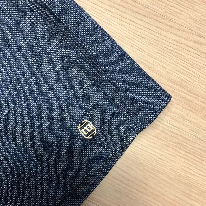 [BUNJANG] Piemu Navy Shorts Two-Piece Set / [새상품] 피에뮤 셋업 반바지 투피스 네이비 여름정장 쇼츠