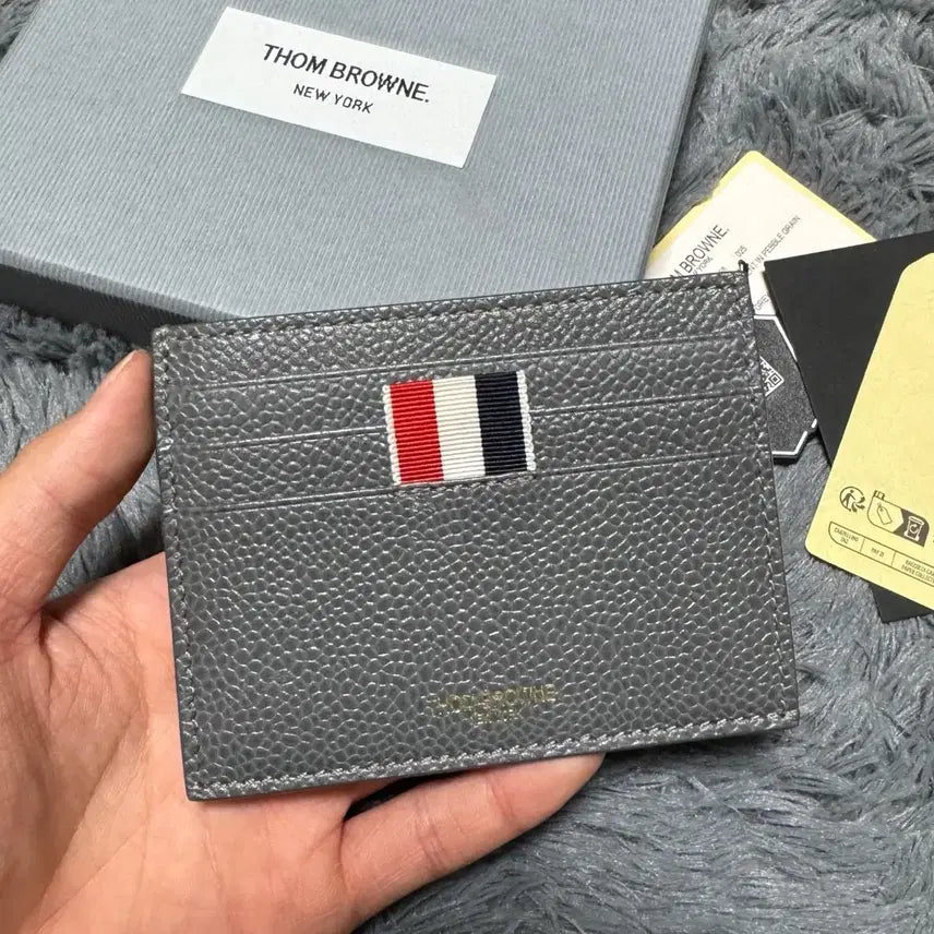 [SOLD OUT] [새상품급/풀구성]톰브라운 그레이 카드지갑