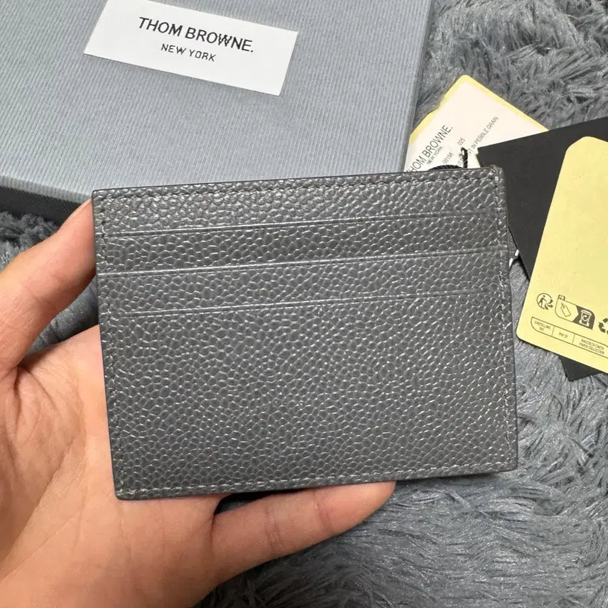 [SOLD OUT] [새상품급/풀구성]톰브라운 그레이 카드지갑