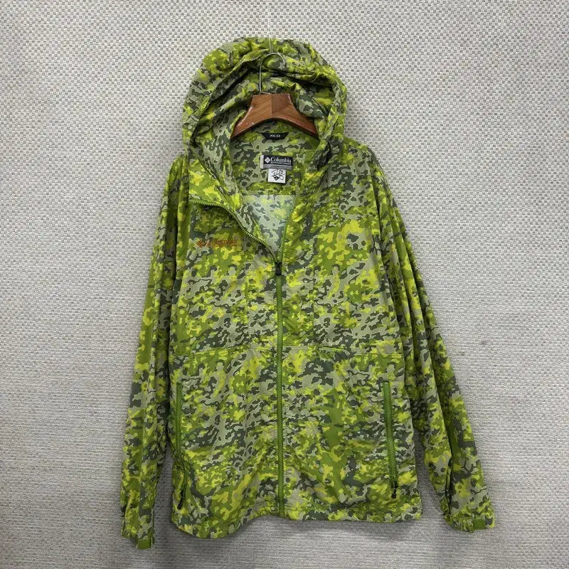 [BUNJANG] Columbia Military Windrunner Jacket / 콜럼비아 아웃도어 밀리터리 봄 윈드러너 바람막이 L A09222