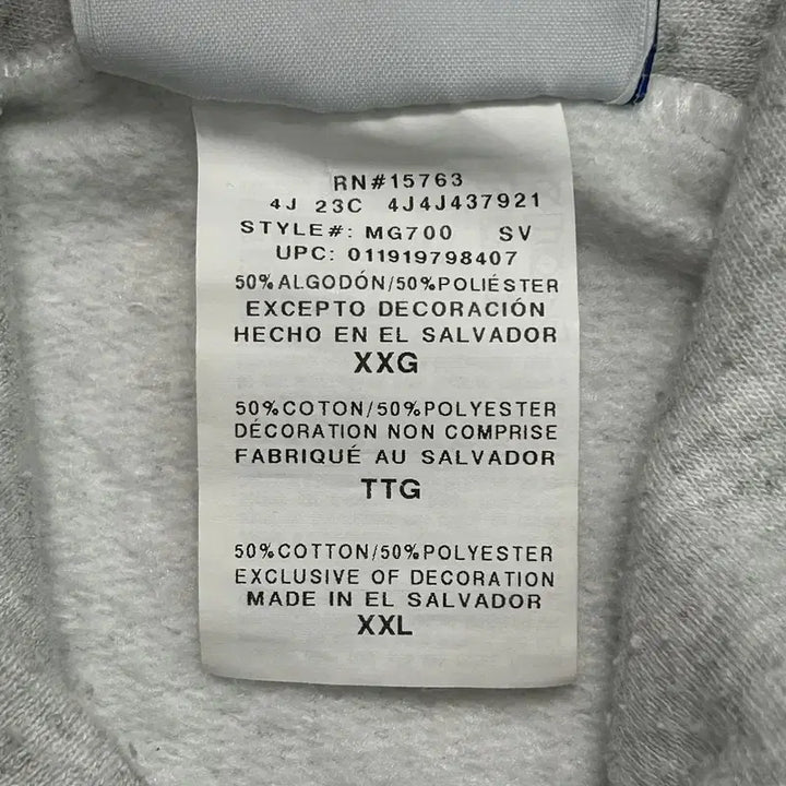 [BUNJANG] Champion Ivory Hoodie 2XL / 챔피온 아이보리 후드티 2XL