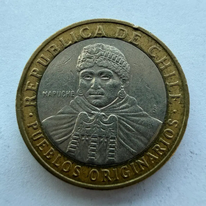 [BUNJANG] Chile 100 Pesos Bimetallic Coin / 2010년 칠레 100페소 바이메탈 동전 S1787