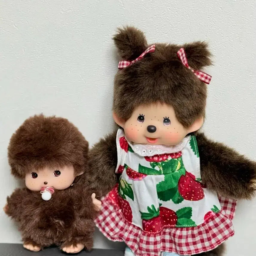 [BUNJANG] Monchhichi &amp; Bebechichi Doll Bundle / 몬치치&amp;베베치치 인형 일괄 (정품은 아님)