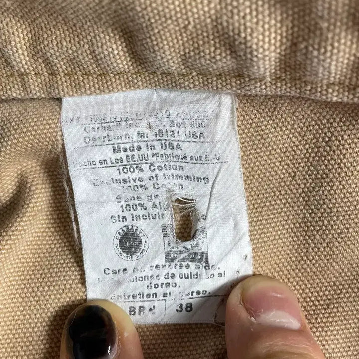 [BUNJANG] Carhartt Beige Shorts / 칼하트 베이지 반바지