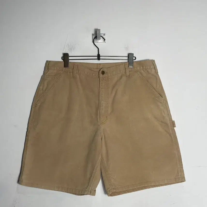 [BUNJANG] Carhartt Beige Shorts / 칼하트 베이지 반바지