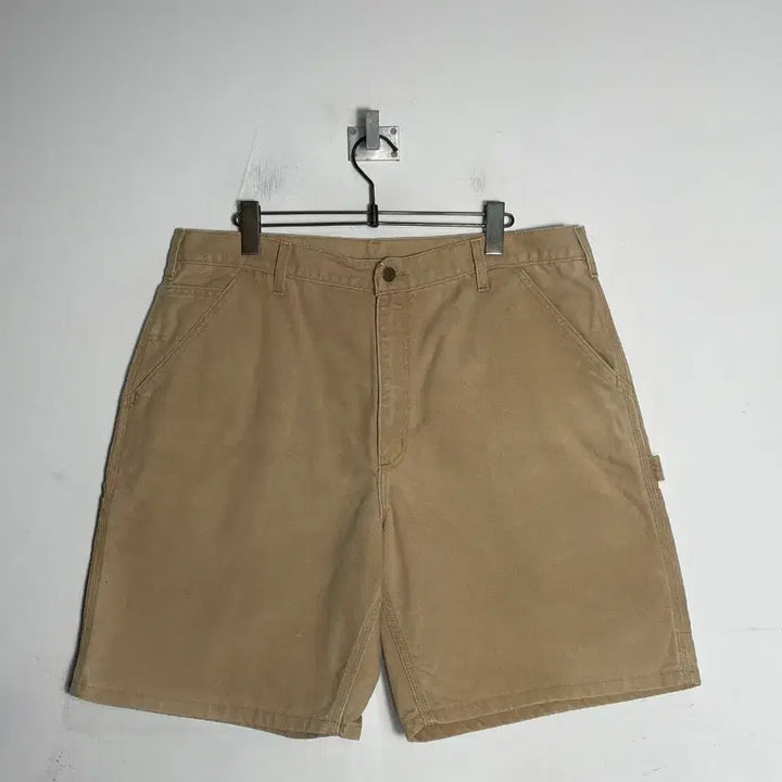 [BUNJANG] Carhartt Beige Shorts / 칼하트 베이지 반바지