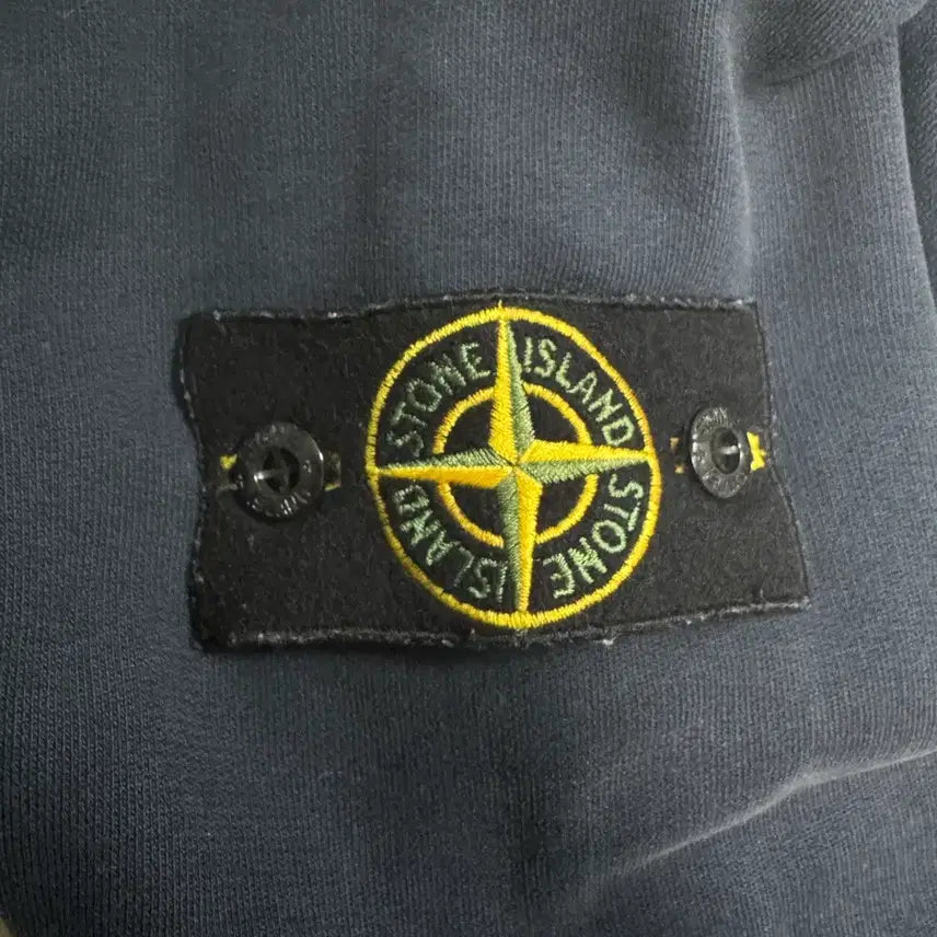 [BUNJANG] Stone Island Navy Hooded Zip-up / 스톤아일랜드 네이비 후드집업