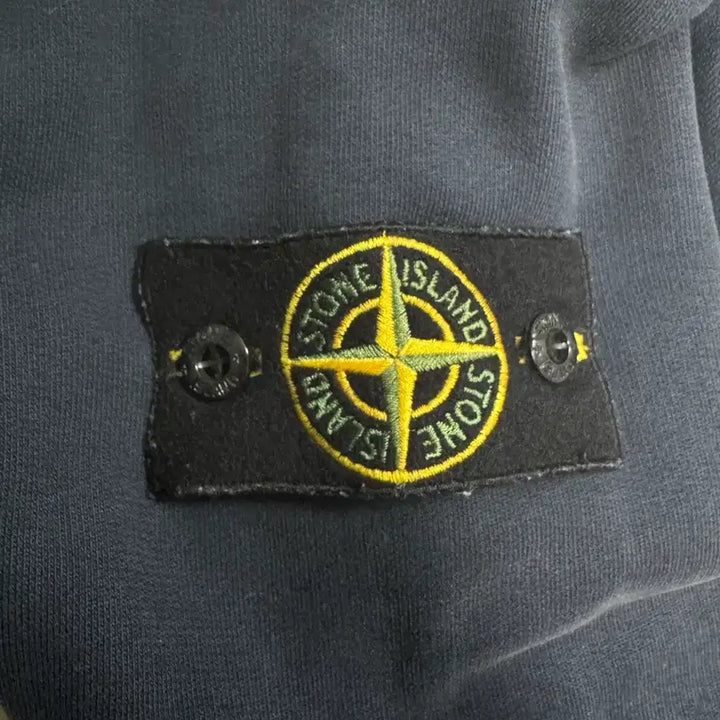 [BUNJANG] Stone Island Navy Hooded Zip-up / 스톤아일랜드 네이비 후드집업