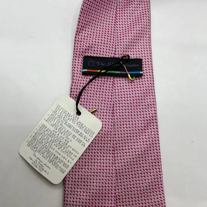 [BUNJANG] The Shirts Studio Pattern Tie / 더셔츠스튜디오 패턴 넥타이 미사용