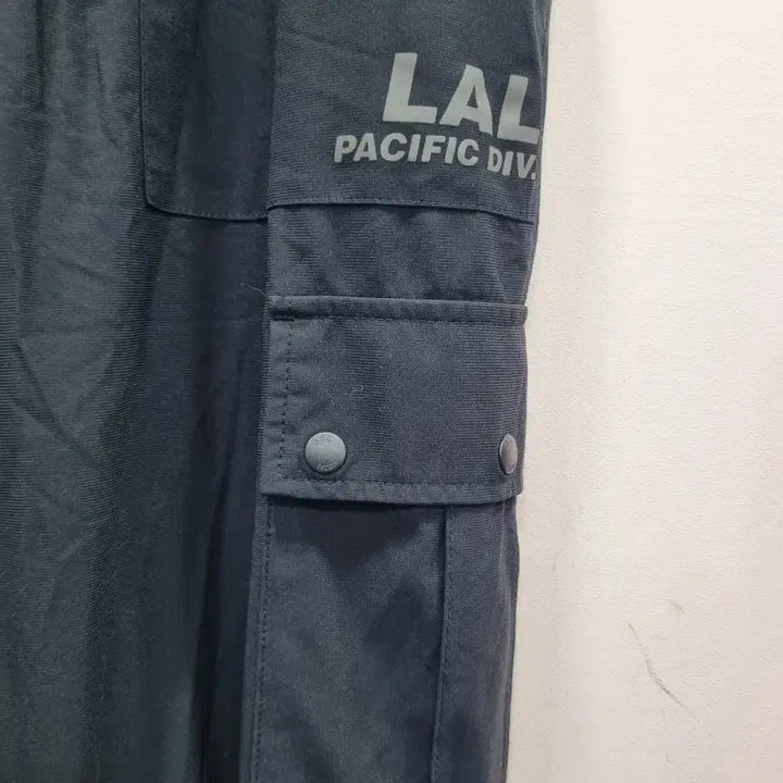 [BUNJANG] LAL Black Cargo Jogger Pants / LAL 블랙 카고 조거 팬츠 칠부바지 34