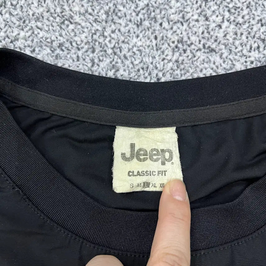 [BUNJANG] L Jeep Small Logo Short Sleeve T-shirt / L 지프 스몰로고 반팔 티셔츠 0410M