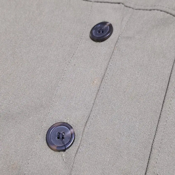 [BUNJANG] Cotton Short Jacket / 코튼 숏 자켓 카키색상