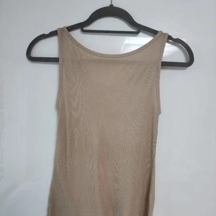 [SOLD OUT] 베이지 골지 나시 S