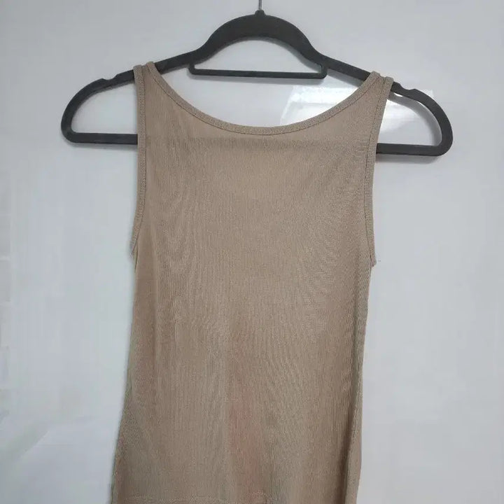 [SOLD OUT] 베이지 골지 나시 S