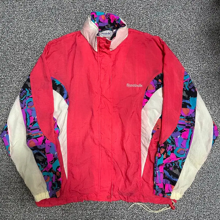 [BUNJANG] Reebok Old School Windbreaker Jacket / (XL추천) 리복 올드스쿨 바람막이 자켓