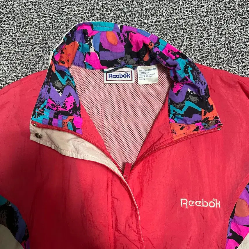 [BUNJANG] Reebok Old School Windbreaker Jacket / (XL추천) 리복 올드스쿨 바람막이 자켓
