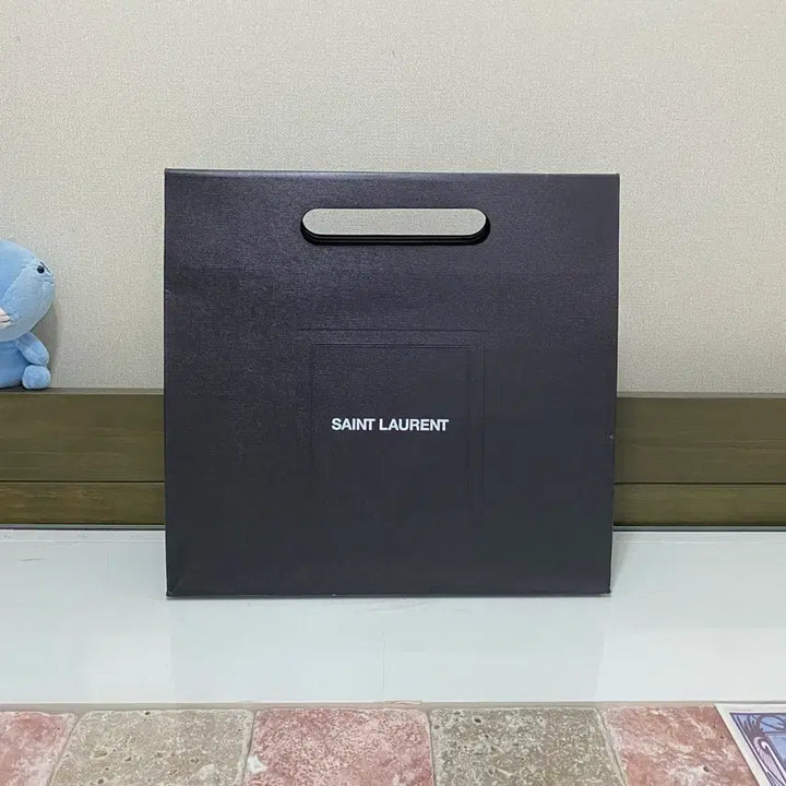 [BUNJANG] Saint Laurent Long Wallet Box Set / 생로랑 장지갑 박스 + 더스트 + 쇼핑백