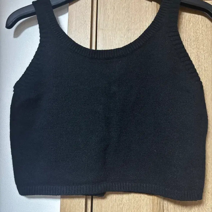 [BUNJANG] Knit Bustier Vest / 니트 뷔스티에 베스트