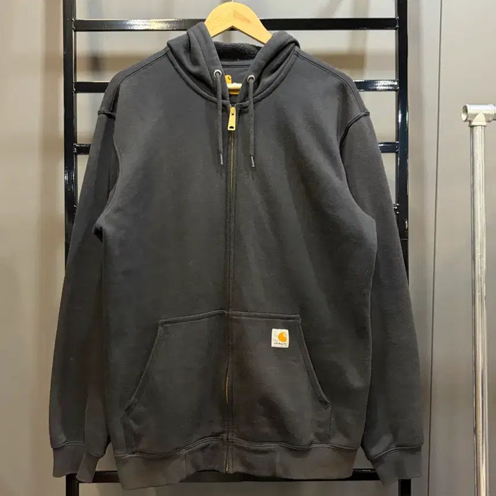 [BUNJANG] Carhartt K122 Original Fit Hooded Zip-up Jacket Black / [M] 칼하트 K122 오리지널 핏 후드 집업 블랙 5.9