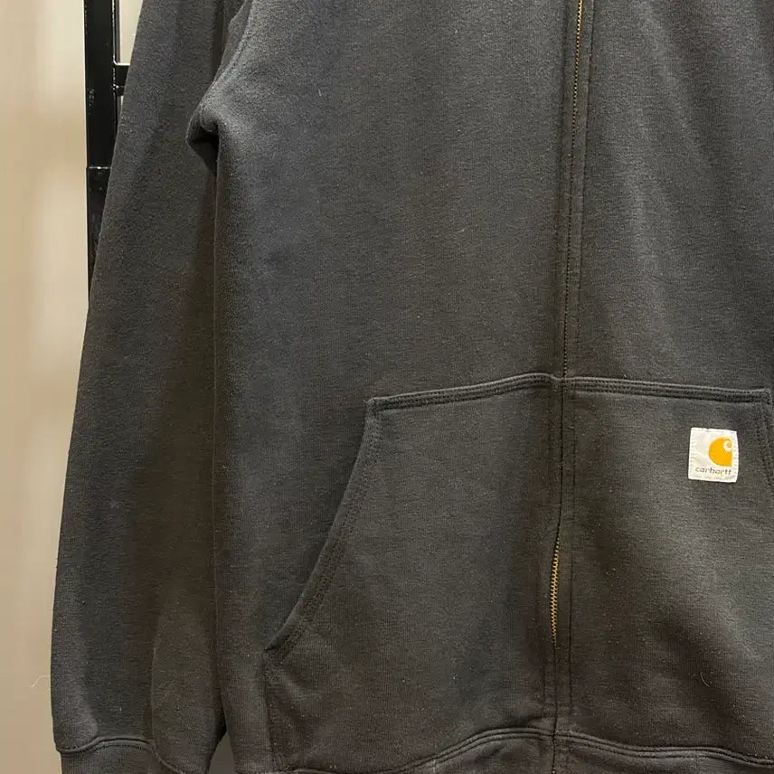 [BUNJANG] Carhartt K122 Original Fit Hooded Zip-up Jacket Black / [M] 칼하트 K122 오리지널 핏 후드 집업 블랙 5.9