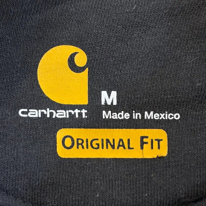 [BUNJANG] Carhartt K122 Original Fit Hooded Zip-up Jacket Black / [M] 칼하트 K122 오리지널 핏 후드 집업 블랙 5.9
