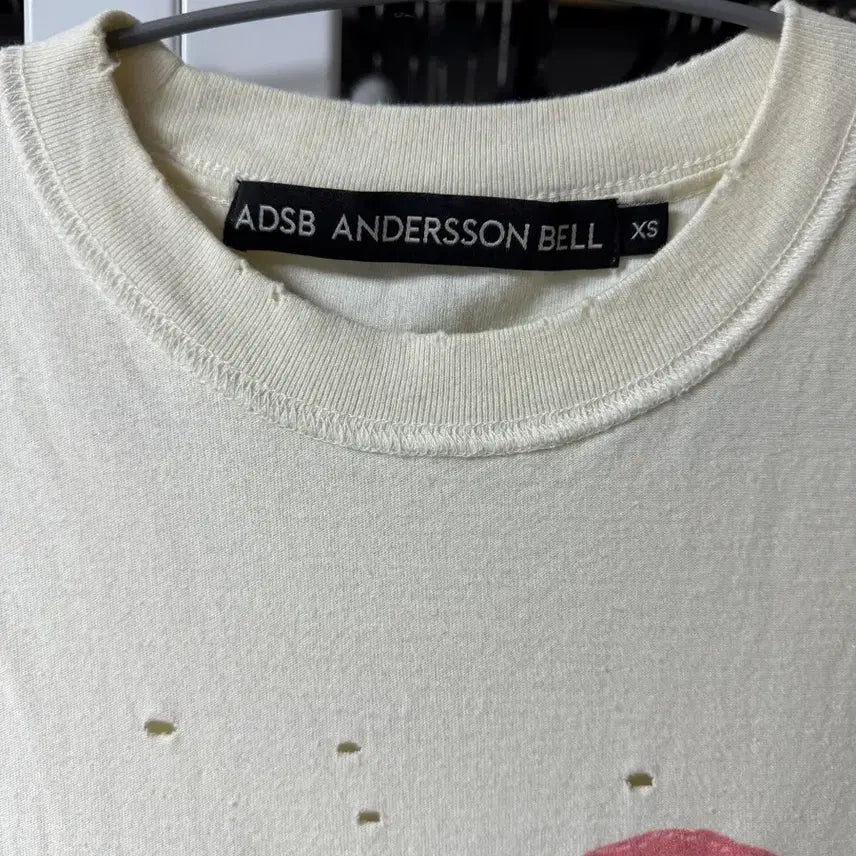 [SOLD OUT] 앤더슨벨 유니섹스 하트 메세지 티셔츠 xs