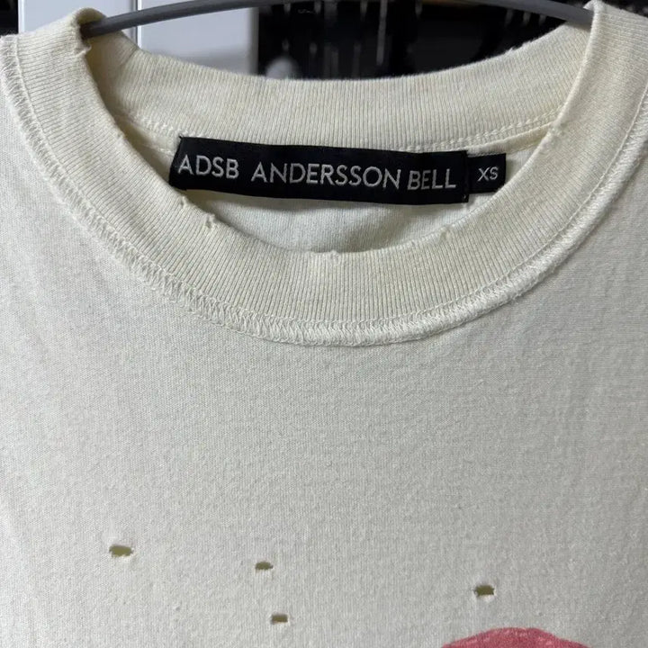 [SOLD OUT] 앤더슨벨 유니섹스 하트 메세지 티셔츠 xs
