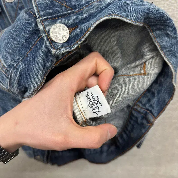 [SOLD OUT] 빈티지 데님 자켓 L M16325