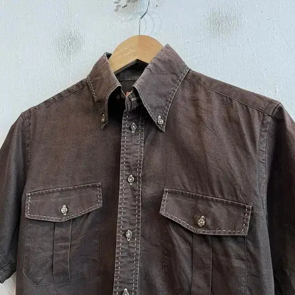 [BUNJANG] Wilkes Bashford Pure Linen Half Shirt / wilkes bashford 퓨어린넨 하프셔츠 반팔셔츠