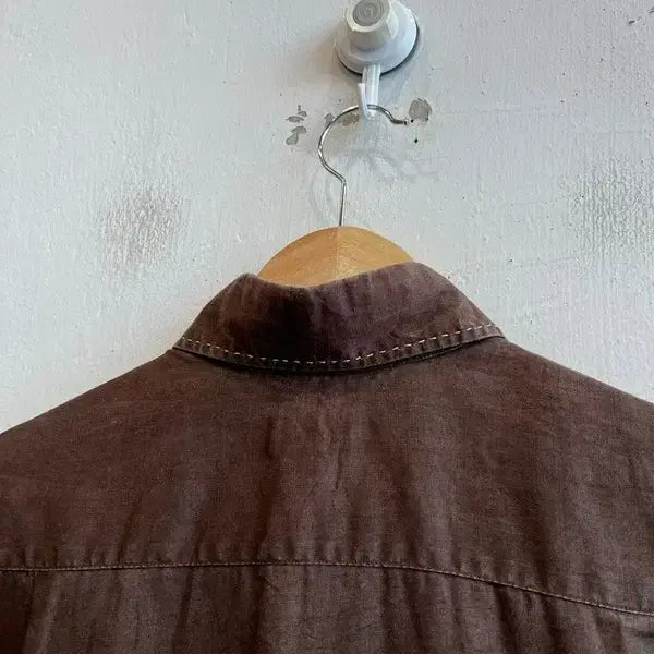 [BUNJANG] Wilkes Bashford Pure Linen Half Shirt / wilkes bashford 퓨어린넨 하프셔츠 반팔셔츠