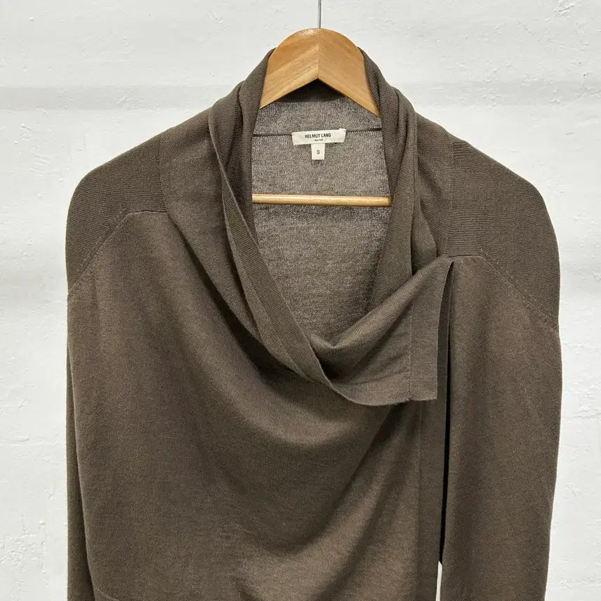 [BUNJANG] Helmut Lang Drape Cardigan / 헬무트랭 드레이프 가디건