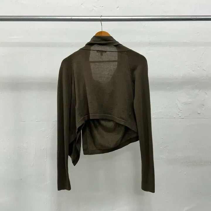 [BUNJANG] Helmut Lang Drape Cardigan / 헬무트랭 드레이프 가디건
