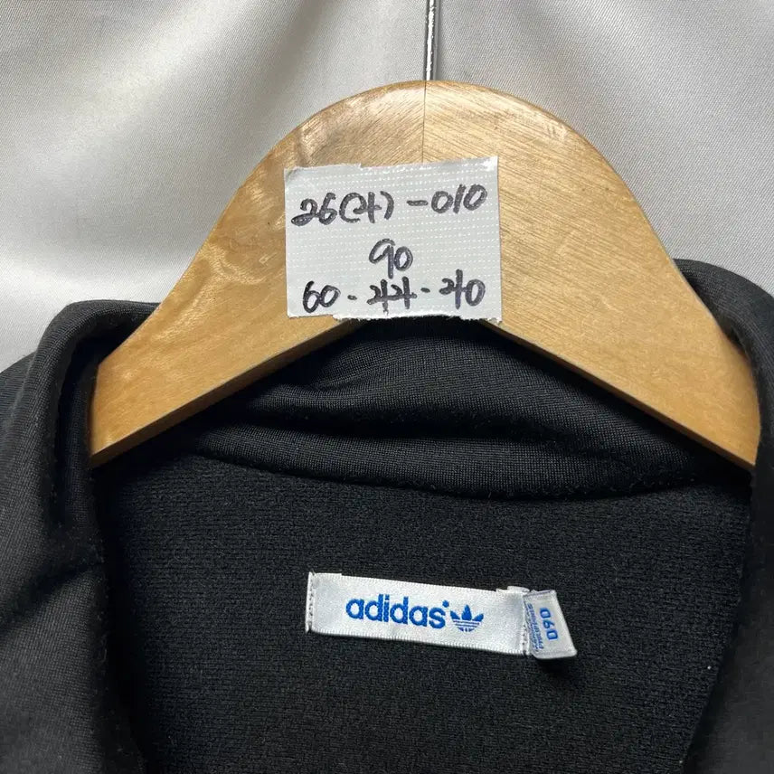 [SOLD OUT] [정품/90] 아디다스 파이어버드 백로고 블랙 여성용 트랙탑/져지