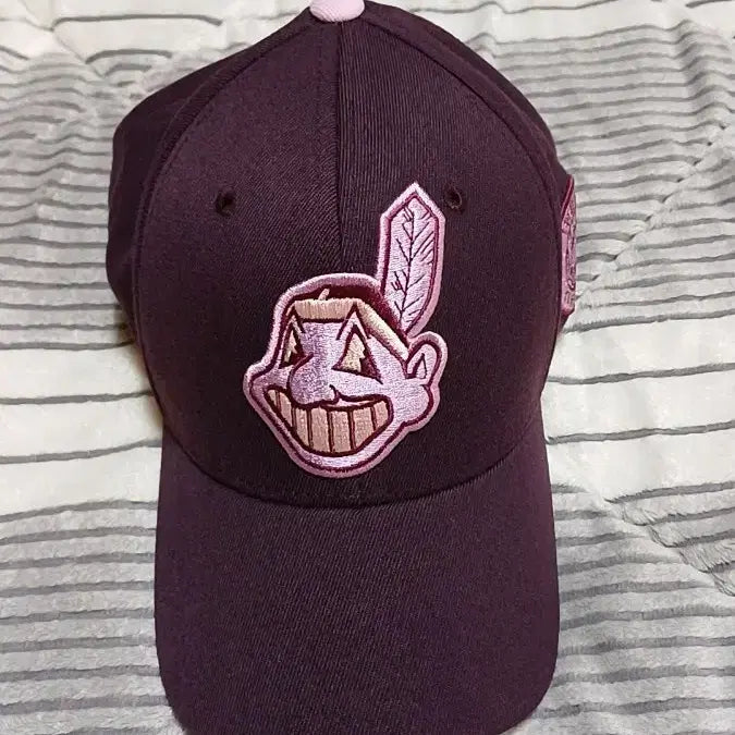 [BUNJANG] MLB Indians Banding Baseball Cap for Women / MLB 인디언 밴딩야구모자 여성57