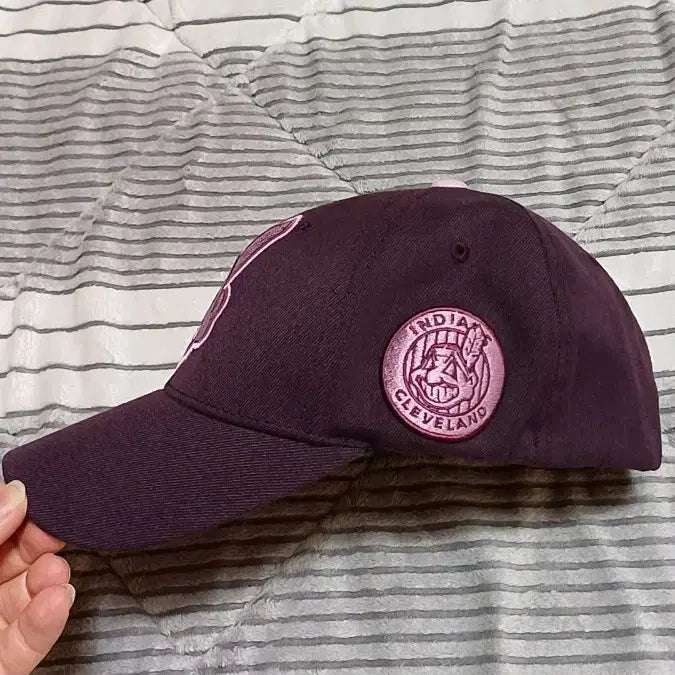 [BUNJANG] MLB Indians Banding Baseball Cap for Women / MLB 인디언 밴딩야구모자 여성57