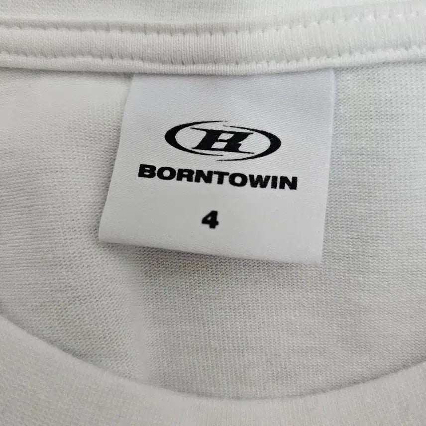 [BUNJANG] Born to Win Chrome Logo T-shirt (2XL) / 본투윈 크롬로고 반팔티셔츠 4(2XL) 25년신상