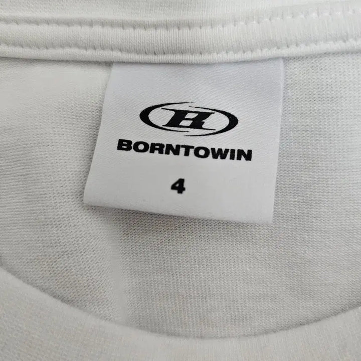 [BUNJANG] Born to Win Chrome Logo T-shirt (2XL) / 본투윈 크롬로고 반팔티셔츠 4(2XL) 25년신상