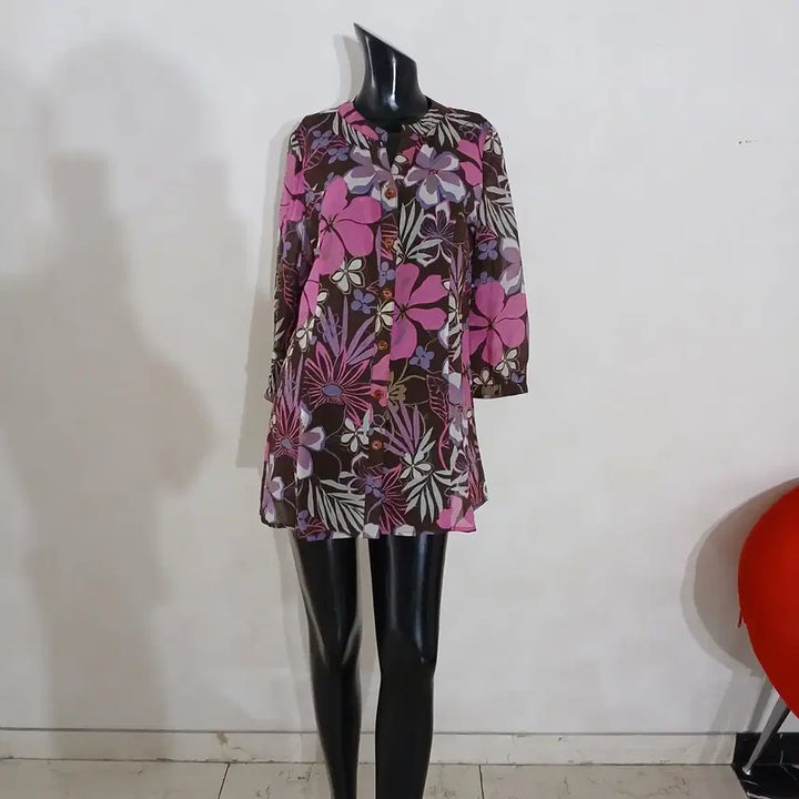 [BUNJANG] Luciano Choi Print Blouse / 루치아노최 프린트 블라우스