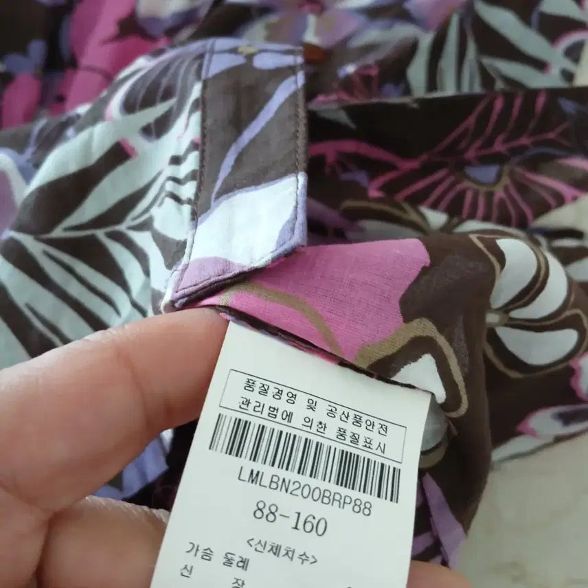 [BUNJANG] Luciano Choi Print Blouse / 루치아노최 프린트 블라우스