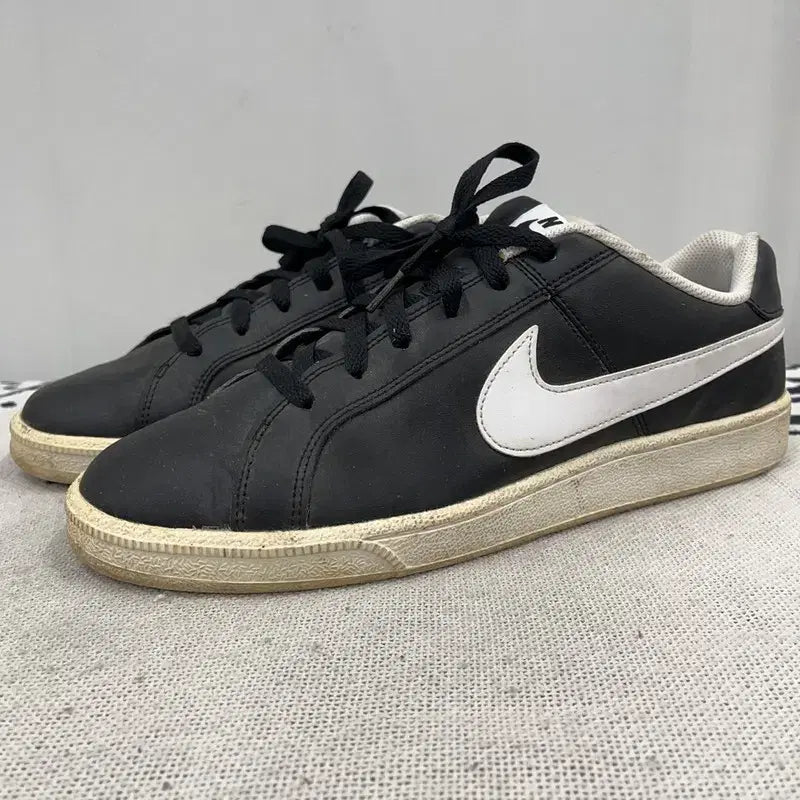 [BUNJANG] Nike Court Royale Black Sneakers 280 / 나이키 코트 로얄 블랙 스니커즈 280 X00012