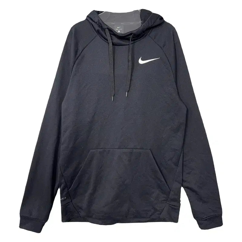 [SOLD OUT] 나이키 블랙 로고 기능성 후드티 M