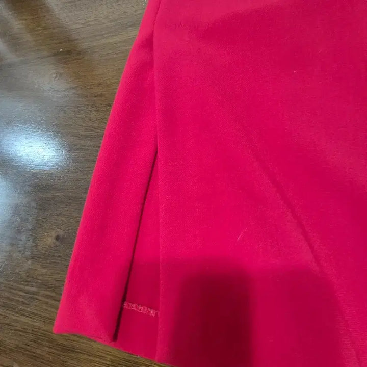 [BUNJANG] Red Wide Pants / 레드 컬러 와이드 팬츠