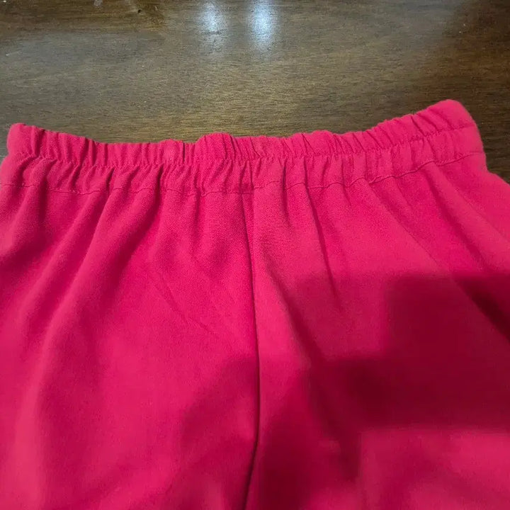 [BUNJANG] Red Wide Pants / 레드 컬러 와이드 팬츠