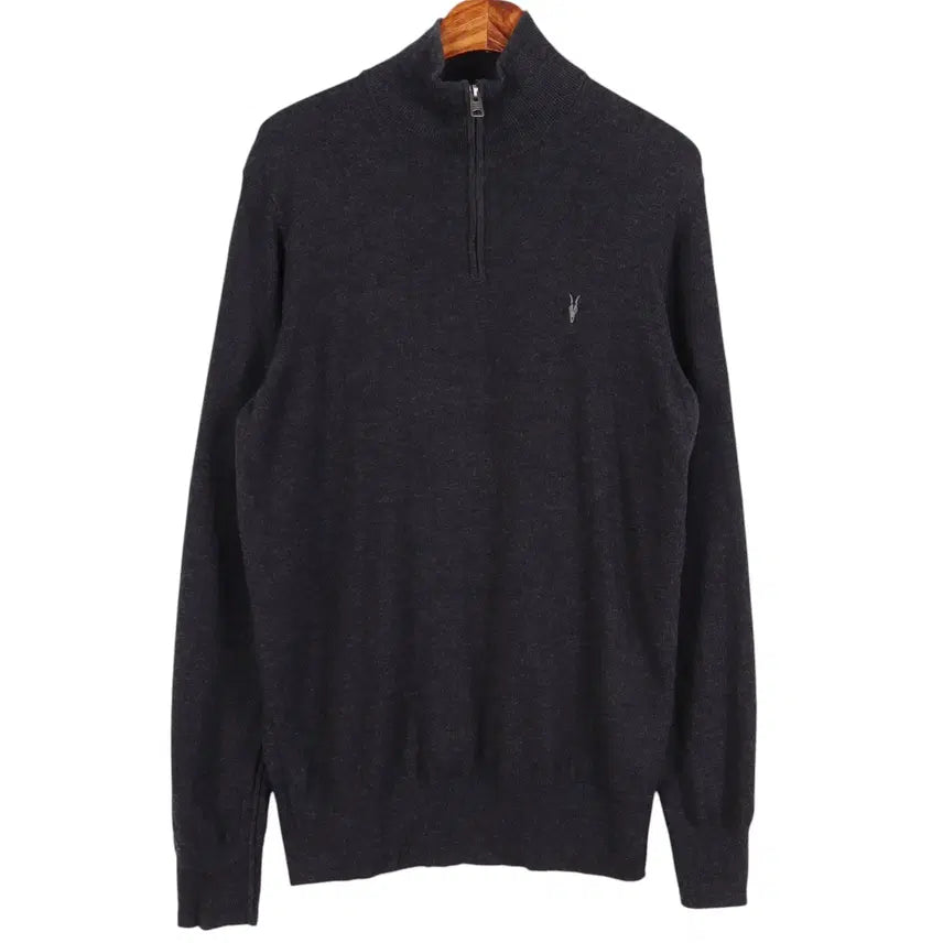 [BUNJANG] ALLSAINTS Half-Zip Knit Sweater / 올세인츠 ALLSAINTS 반집업 니트 L / k3240