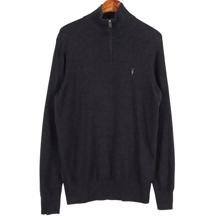 [BUNJANG] ALLSAINTS Half-Zip Knit Sweater / 올세인츠 ALLSAINTS 반집업 니트 L / k3240