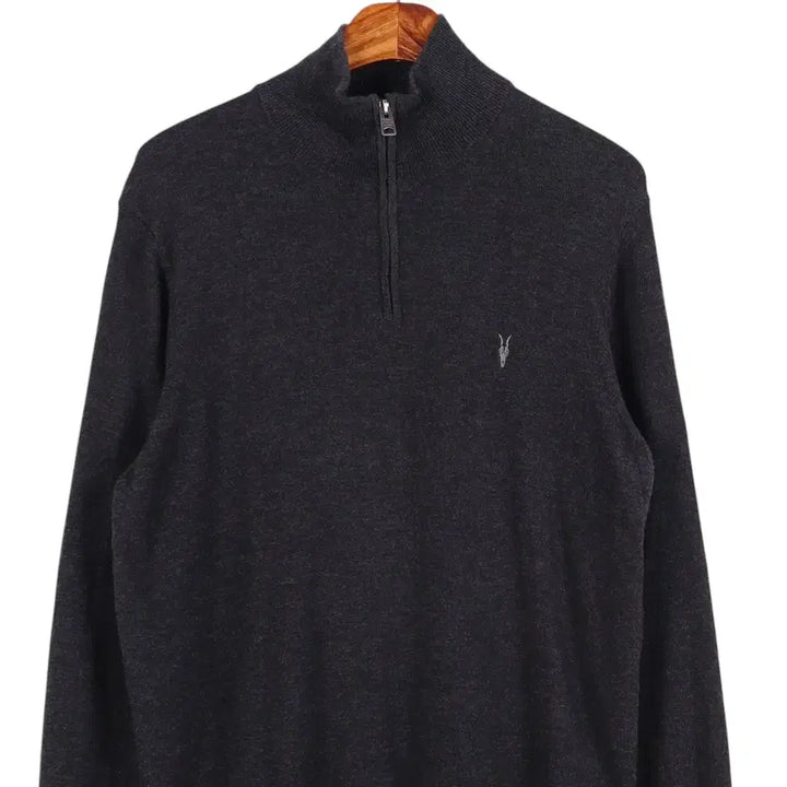 [BUNJANG] ALLSAINTS Half-Zip Knit Sweater / 올세인츠 ALLSAINTS 반집업 니트 L / k3240