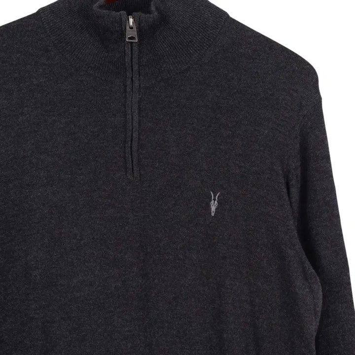 [BUNJANG] ALLSAINTS Half-Zip Knit Sweater / 올세인츠 ALLSAINTS 반집업 니트 L / k3240