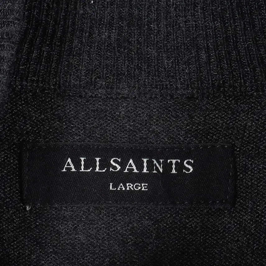 [BUNJANG] ALLSAINTS Half-Zip Knit Sweater / 올세인츠 ALLSAINTS 반집업 니트 L / k3240
