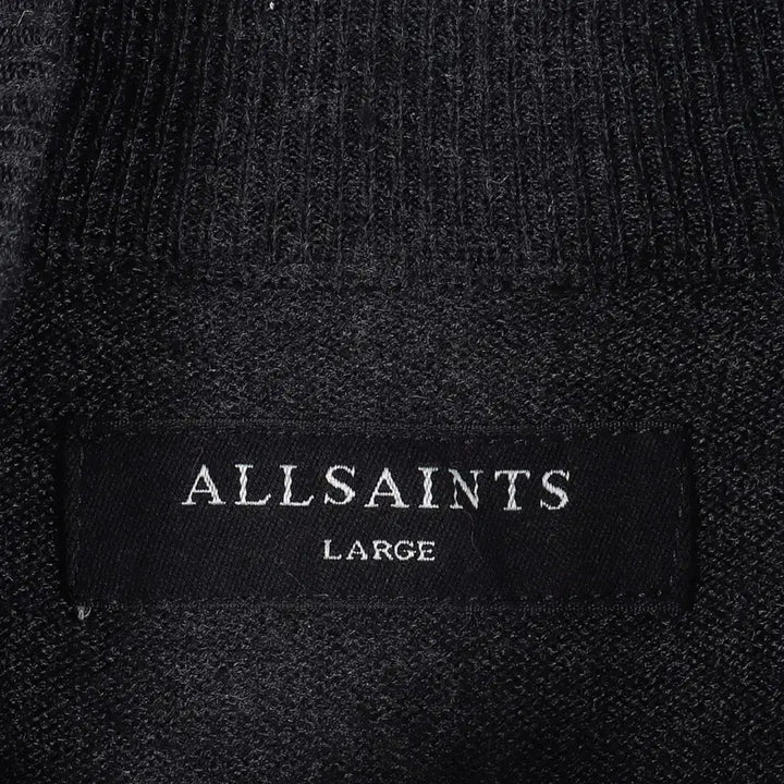 [BUNJANG] ALLSAINTS Half-Zip Knit Sweater / 올세인츠 ALLSAINTS 반집업 니트 L / k3240